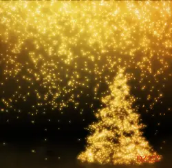 LB полиэстер и Винил фоны для фотостудии фотографии фоны Золотой светящийся Рождественская елка Золотой горошек Dreamy