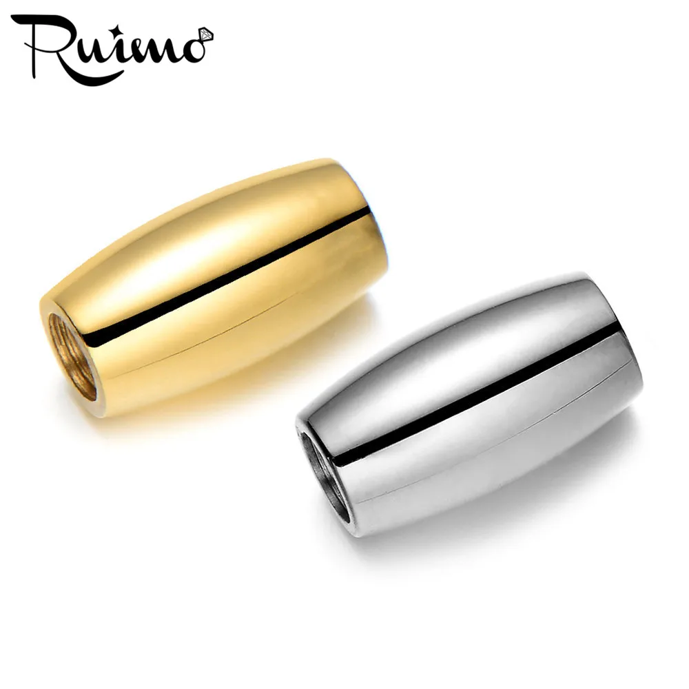 RUIMO в продаже 5 шт. позолоченный 316L нержавеющая магнитный браслет со стальными