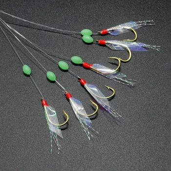 

ToplyFishing Accessories Newest Stainless Steel Fishing Hooks Rigs Wire Leader 6 Swivel Carp Anti-winding String
