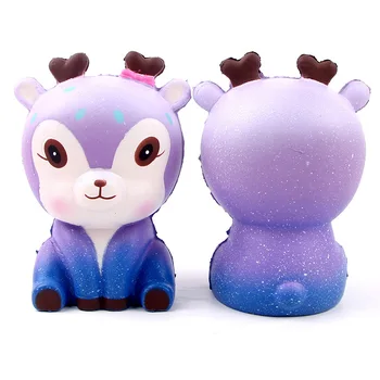 

Cartoon Design Deer figure Squishy Slow Rising Scented Toys Kids Kawaii Squish Healing Fun lol Stress Reliever Decompression Toy