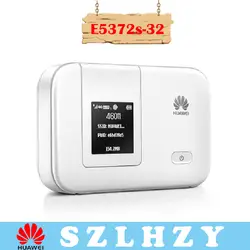 4G разблокирован роутер HUAWEI E5372 E5372s-32 4G 150 Мбит/с Cat4 карманный мобильный 4G мобильный WiFi Беспроводной роутер с разъемом для карт SD