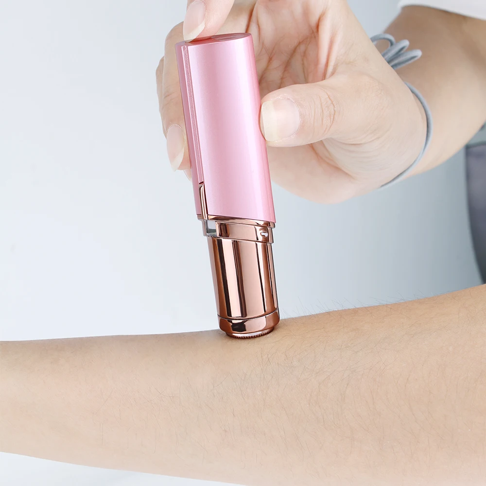 New Arrival Facial Hair Remover Lipstick Battery Powered Epilator Lady