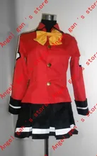 Envío libre!!! por encargo Fairy Tail Wendy cosplay traje cualquier tamaño