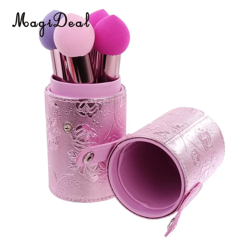 MagiDeal Makeup Brushes Set Holder Cylinder Lipstick Pen Ruler Case Storage Tube Make-up Tool Kit Hot Selling