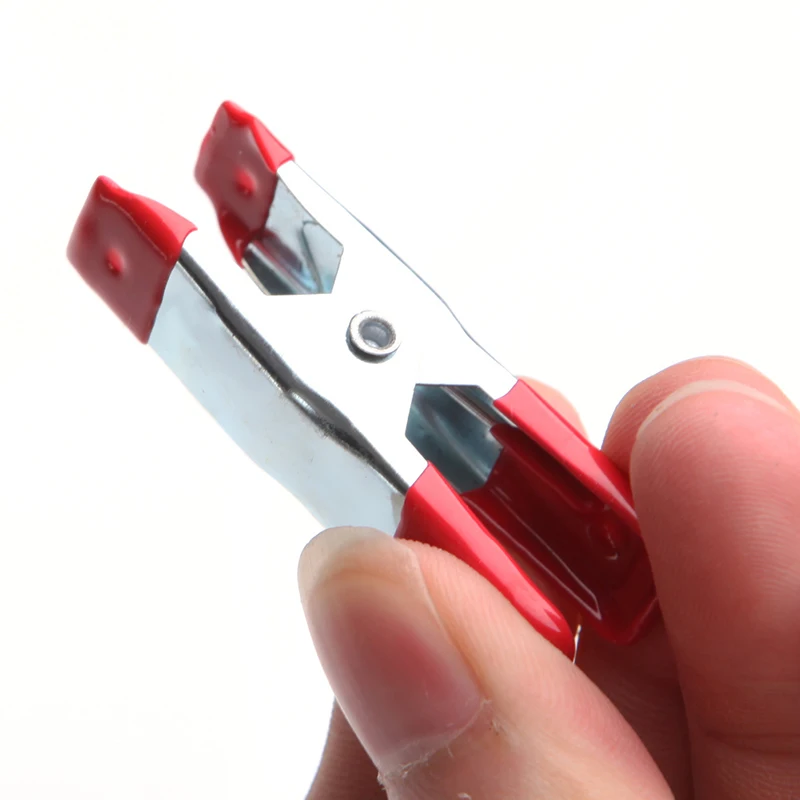 Metal Spring Clamps 2" Clip Soft Plastic Tips Grip Photos Craft Clips Tools 10PCS plastic clamps,hose clamps,woodworking clamps,throat clamps,wire rope clamps,cable clamps,pipe clamps