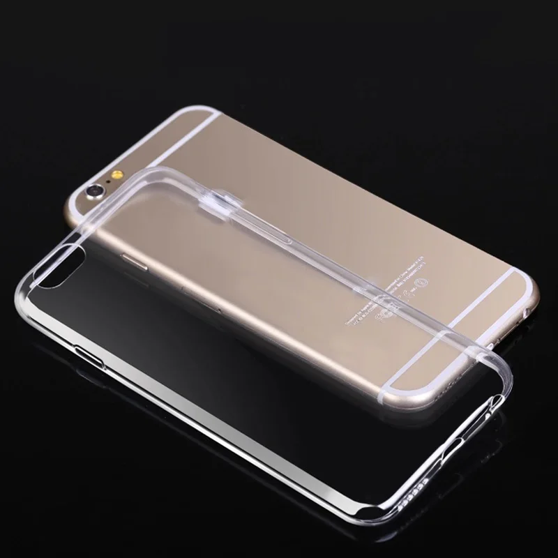 Transparent Clear Case for iPhone 5S SE 6 6S 7 Plus 0.3MM Soft TPU Rubber Back Cover Shell Case For iPhone 6s Funda Coque Capas (4)