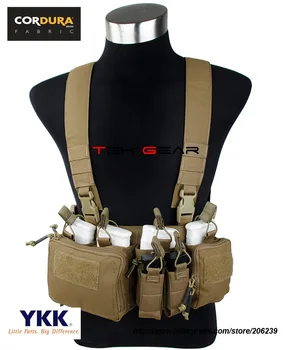 

TMC D3-CRH 7.62 Chest Rig Coyote Brown Light Strategic Tactical Military Chest Rig(SKU050806)