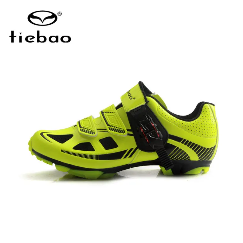 Tiebao обувь для горного велоспорта мужские спортивные кроссовки Outdppr обувь для горного велосипеда самоблокирующаяся велосипедная Обувь zapatillas mujer deportiva - Цвет: green