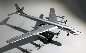 

rare Special Offer 1:144 Soviet Union TU-95 Russian Long-Range Strategic Bomber Model Alloy Model Finished Products
