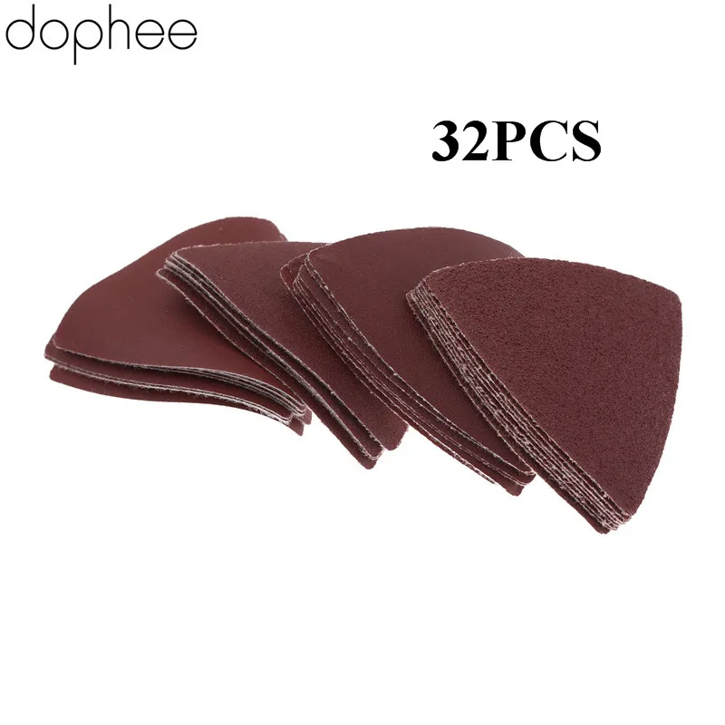 Dophee 32 шт. зернистость бумаги 60/120/180/240 # для многофункционального