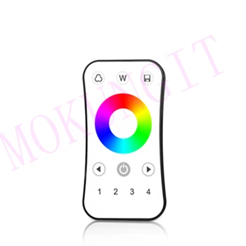 

4 Zones 2.4G RGB/RGBW Remote Control R8 RF RGB/RGBW Remote Controller 4-zones Remote Controller