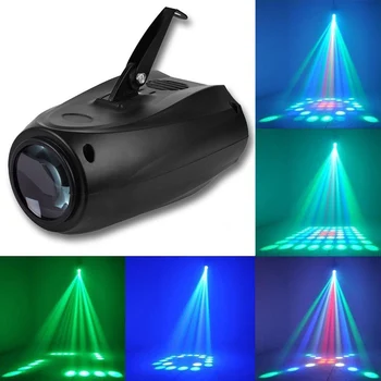 

Newly 64 LEDs RGBW Single Head Activated Projector Light for DJ Party Wedding Events Club DAG-ship