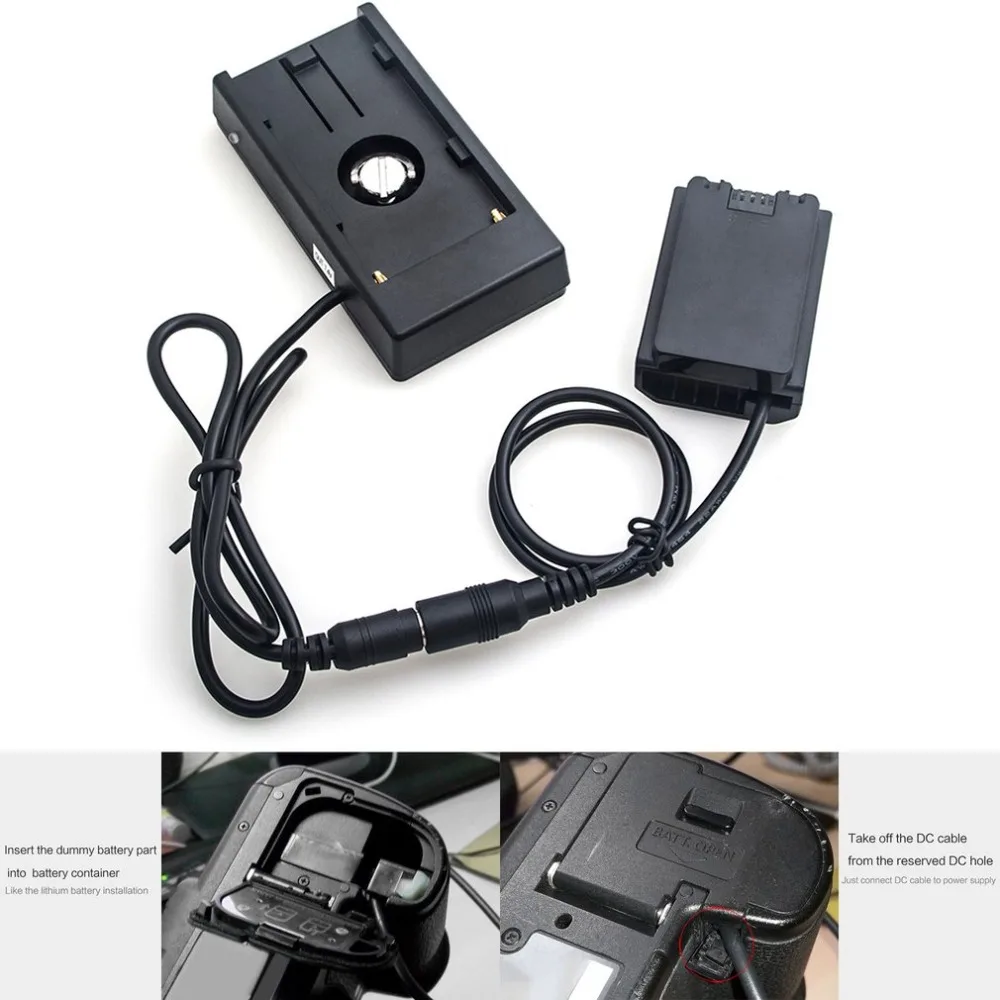 

Power Adapter NP-FZ100 Dummy Battery Pack DC Coupler Connector Spring Cable for Sony Camera Battery Spring Cable