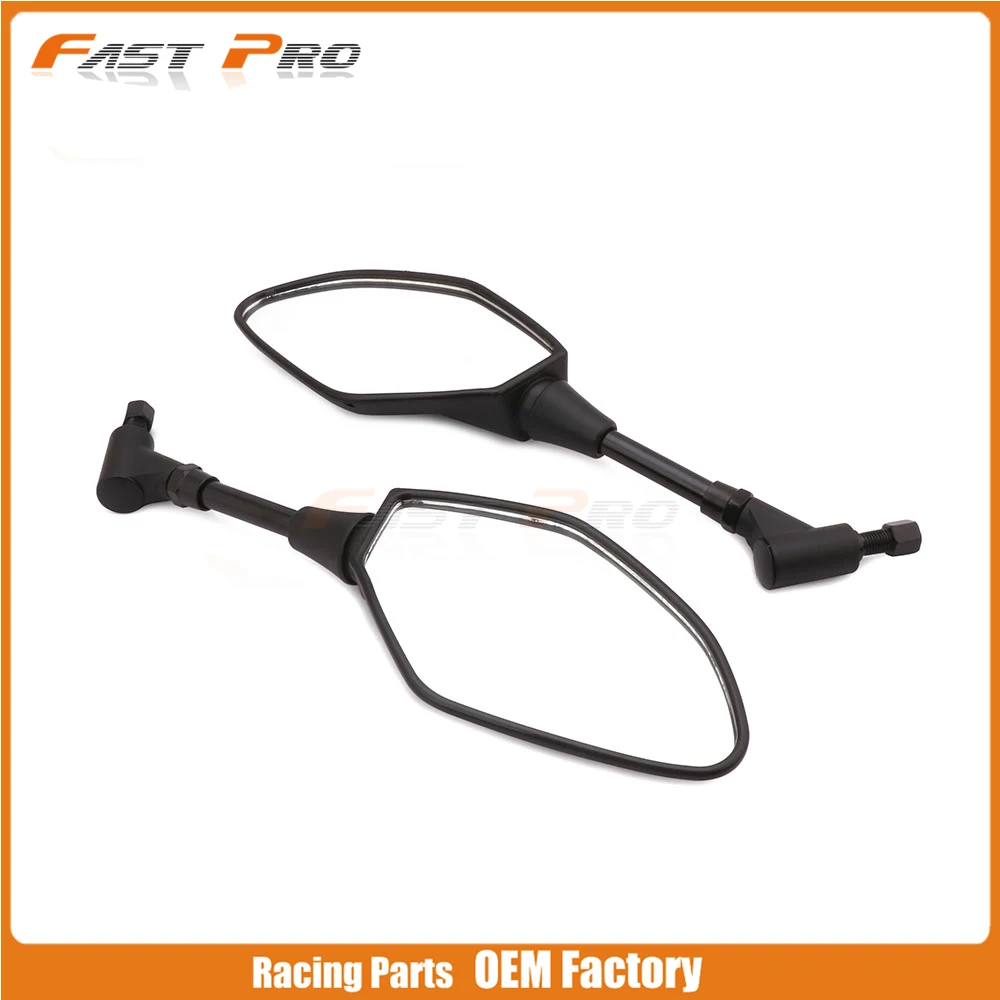 Motorcycle Side Rearview Rear view Mirror Carbon Fiber For YAMAHA MT FZ