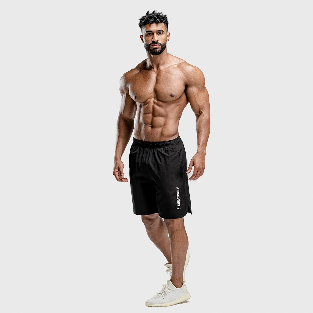 Мужские 2019 летние новые тренировочные быстросохнущие спортивные мужские шорты дышащие тренировочные шорты для фитнеса впитывающие пот
