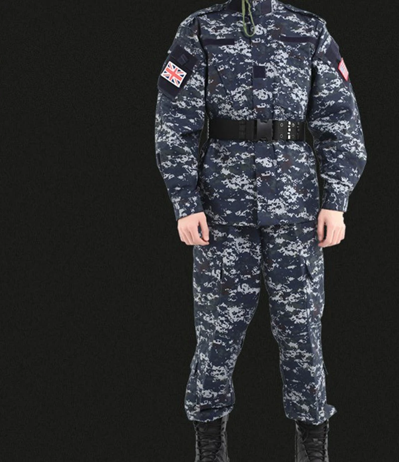 Новая камуфляжная Униформа США военная темно синего цвета униформа военного - Фото №1