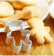 

Top Quality Specialized Metal Alloy Cake Cookie Bakeware Mould Fondant Cookie Cutters Biscuit Mold Kitchen Diy Little Bear
