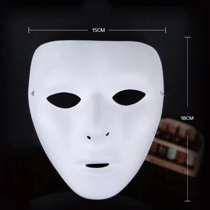 Пластиковый Полный лицо jabbawockez танцевальная команда маска для костюма вечерние Хэллоуин реквизит PAK55