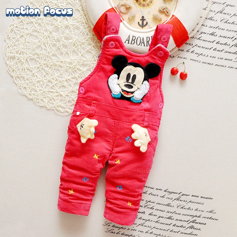 ==> [Free Shipping] Buy Best Premium Overalls for Kids Boy Girl Infant Toddler Cartoon Bib Pants Thicken Warm Trouser Children 0-24M Boys Casual Clothing Online with LOWEST Price | 32740132572
