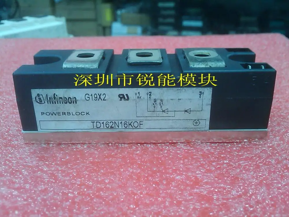 

Semi-controlled thyristor modules / TD162N16KOF--RNDZ