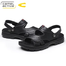 Camel Active летние Для мужчин обувь модные повседневные сандалии высокие эластичные Гибкая противоскользящие амортизацию резинка пляжные сандалии
