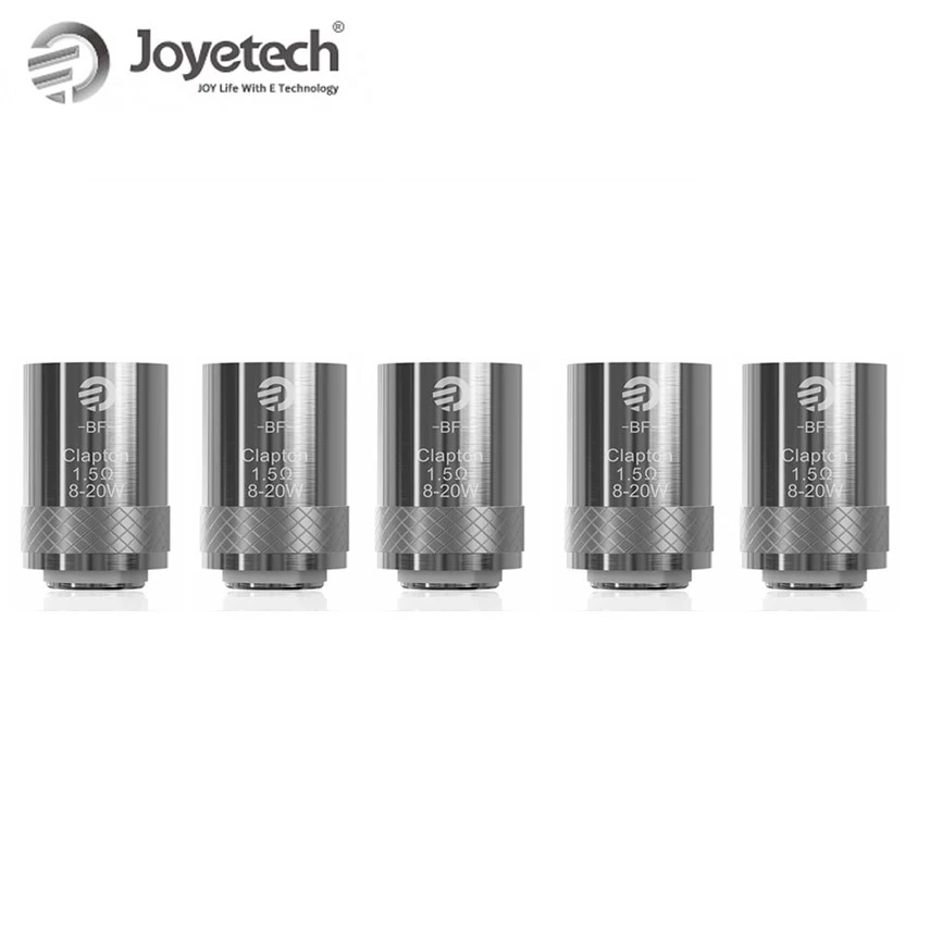 5pcs/Lots 100% Original Joyetech Cubis BF Clapton Coils 1.5ohm Electronic Cigarettes Replacement Coil Head for Atomizer | Электроника