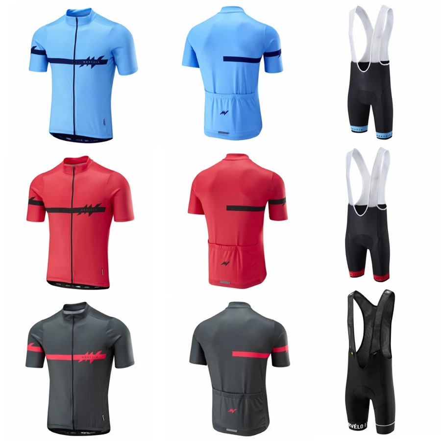 Morvelo men bike jersey suit summer sports short&set triathlon suit uniforme ciclismo cycling clothing custom maillot ciclismo