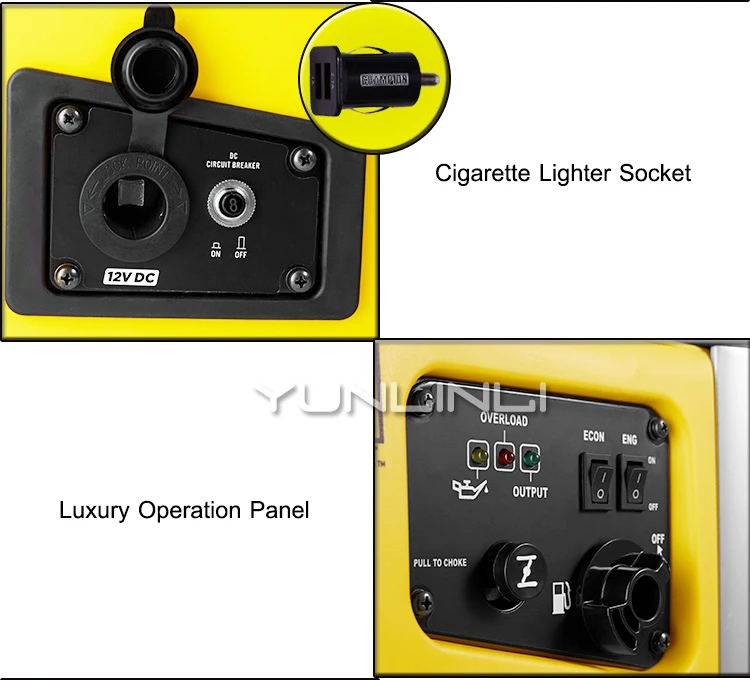 Gasoline Generator Household & Outdoor Small Digital Inverter Portable Multi-purpose Ultra-quiet Generator 72301i Gasoline Generator Household & Outdoor Small Digital Inverter Portable Multi-purpose Ultra-quiet Generator 72301i