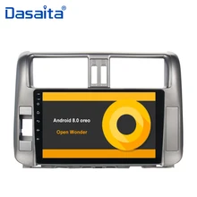 Android 9.0 auto autoradio per toyota prado 150 2010 2011 2012 2013 con 9 “HD Capacitivo Digitale Dello Schermo di Tocco bluetooth 32G ROM