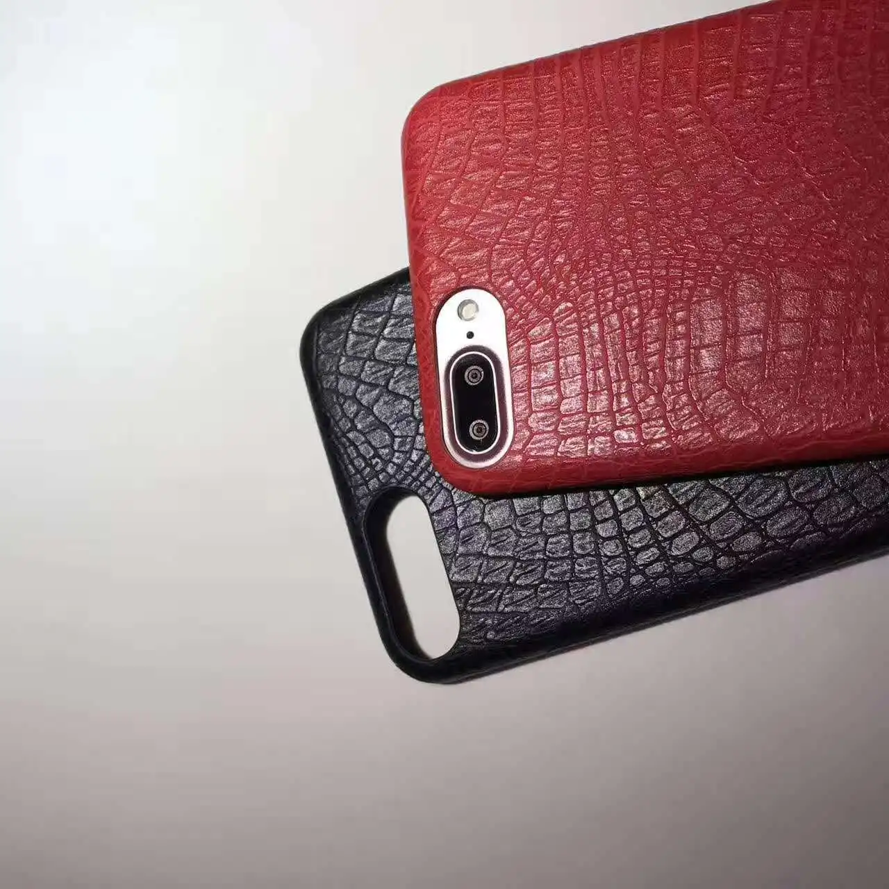 Роскошные Чехлы из искусственной кожи с крокодиловым змеиным принтом для iphone X XS 7
