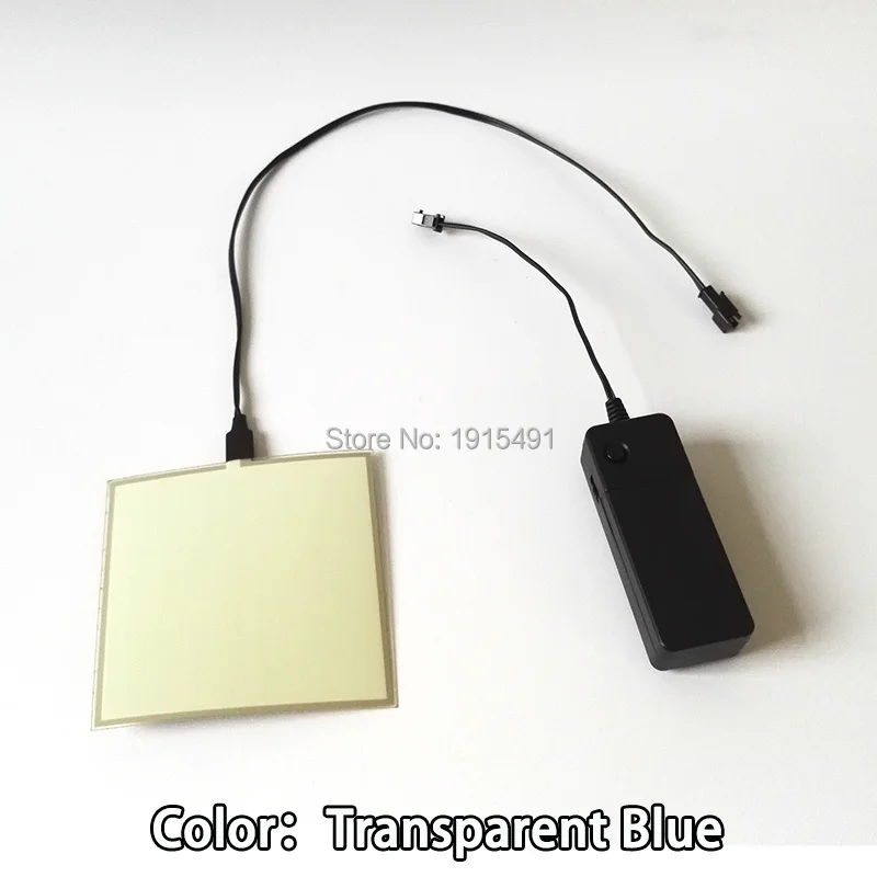 

DC3V 10x10cm EL Panel 6 Colors Available Led Bulbs Sound Active Cold Light Led Panel for Carnival Lighting,Event Party Supplies