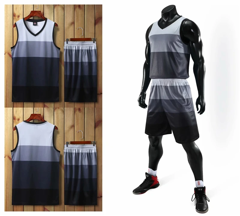 Баскетбольная форма для мальчиков, мужская майка баскетбольная, дышащая команда колледжа, одежда спортивные костюмы для баскетбола с принтом