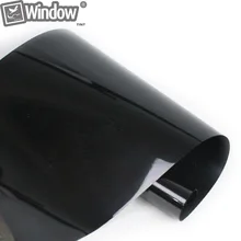 50×300 cm Oscuro Negro Car Window Tint Film Vidrio VLT 5% 2PLY Coche Automático Casa Comercial Decorativo Privacidad Película Polarizado Negro