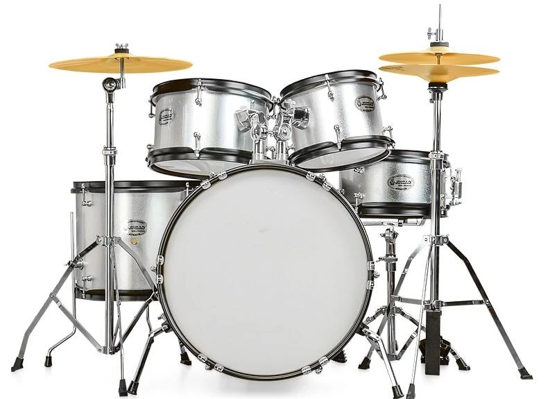 5 pc Junior Drum set colorful Percussion Musical instrument Drums