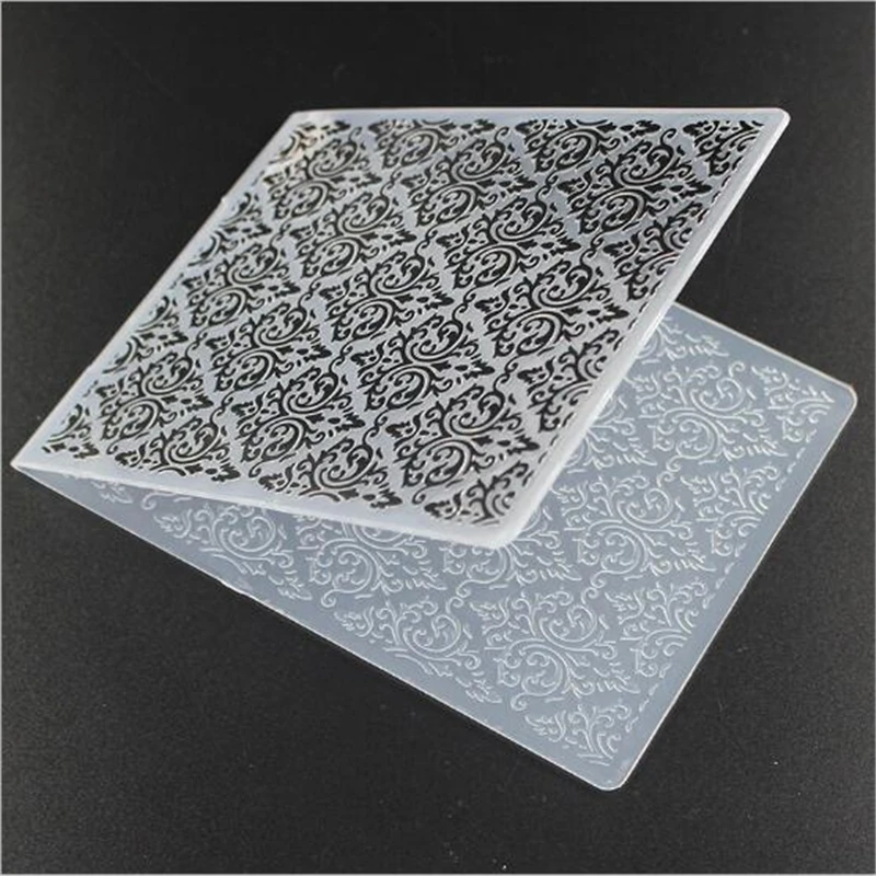 2017 new 10.5x14.5cm Diamond Scrapbooking Embossing Folder Bubble Plastic Template DIY Card