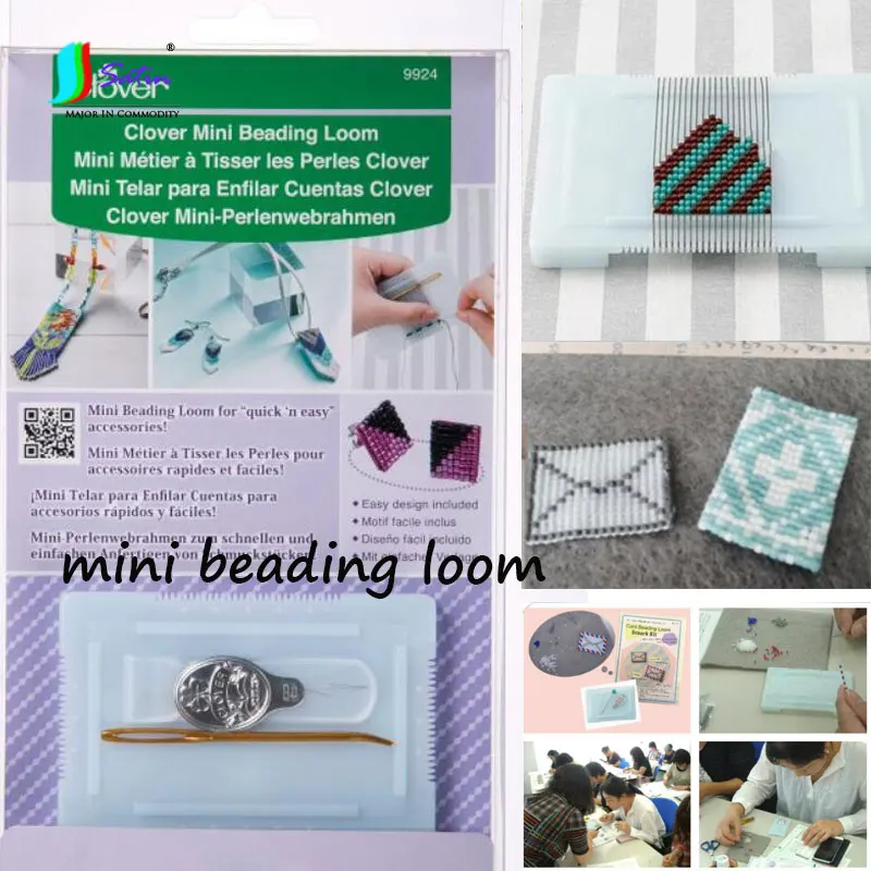 

DIY Handmade Knitting Bracelets,Earrings,necklaces Japan Super Small Mini Beading Loom,Baby Beading TOOL Knitting Machine S0561L