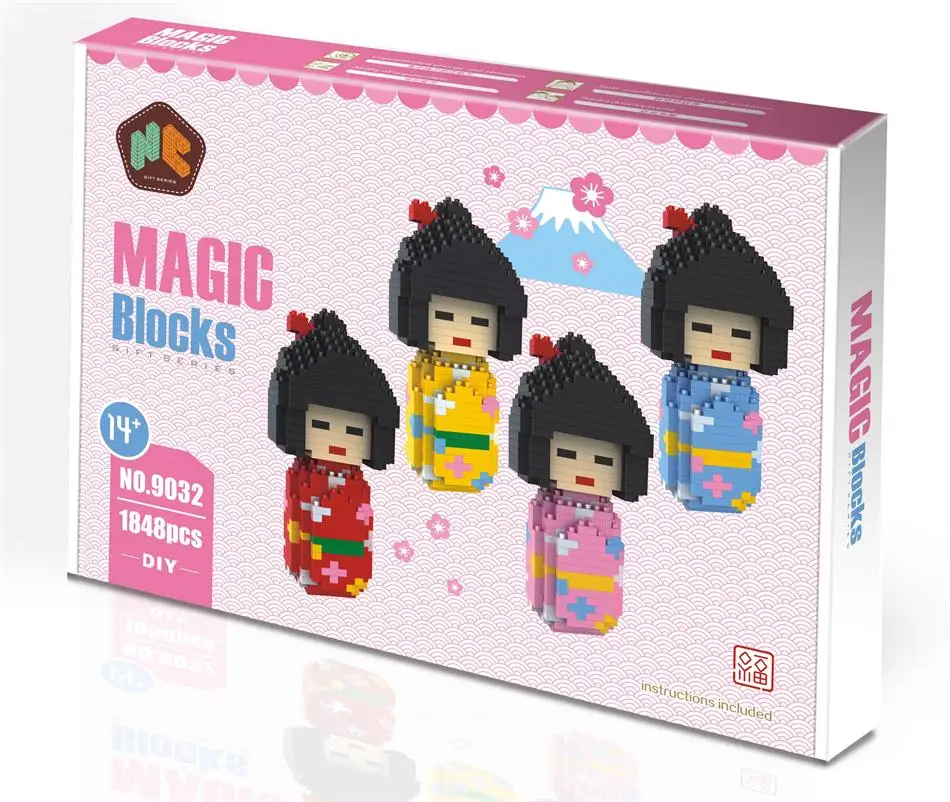HC Kokeshi doll 9032_x