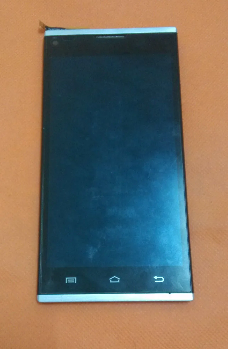 Б/у Оригинальный ЖК дисплей + сенсорный экран рамка для Blackview Crown T570 MTK6592