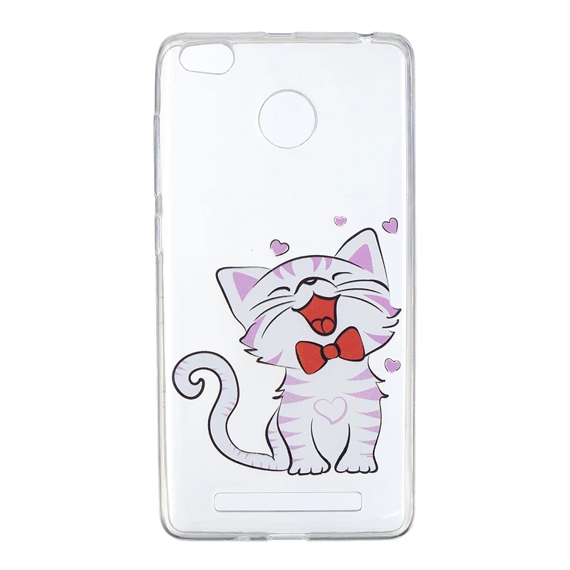 

Soft TPU Case For Xiaomi Redmi 3S CaseClear Silicone Back Phone Cover Case For Coque Xiaomi Redmi 3S Capinha