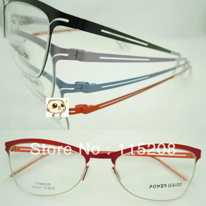 orginal new model super lightweight S534 7 beta titanium glasses