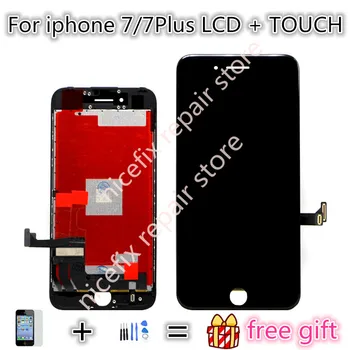 

100% Original For iPhone 7 LCD Complete Display Screen with Touch Glass Digitizer Assembly free shipping