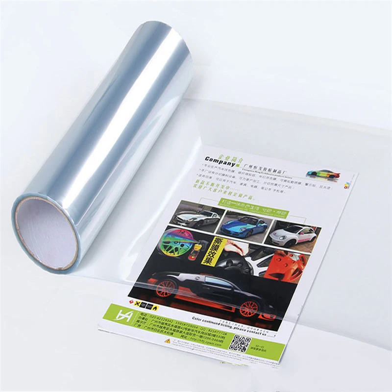 

Car Light Skin Protective Film 40*200cm Anti Scratch Car Bumper Hood Paint Protection Sticker