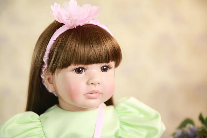 60cm Silicone Reborn Baby Doll Toys Vinyl