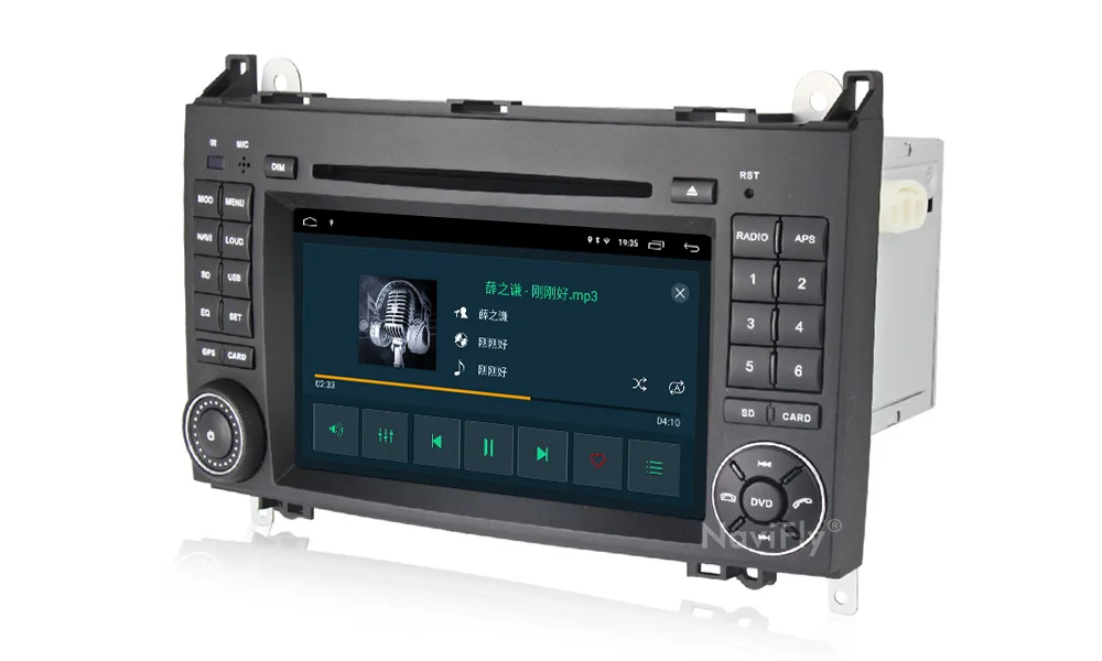 Discount New! 2+32G Android 9.1 Car dvd player GPS Navigation For Benz Sprinter B200 B-class W245 B170 W209 W169 Viano Vito W639 Radio FM 20