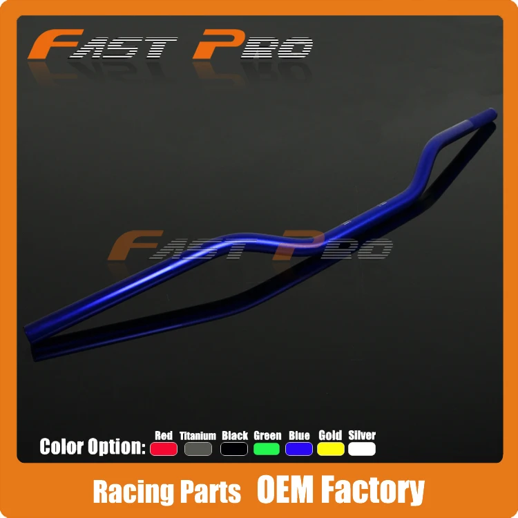 

7/8" Motorcycle Motocross Blue 22mm Handlebars Handle Tubes For YZ YZF WRF 125 250 450 Dirt BikeATV Quad Enduro Supermoto SM