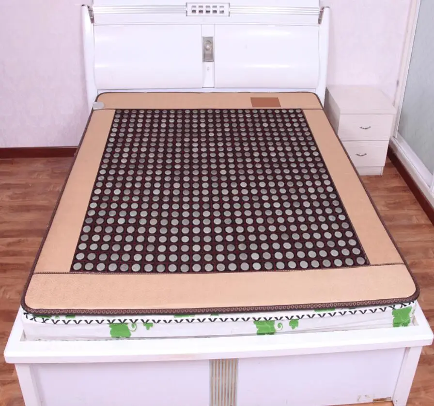 2017 high grade natural jade mattress double temperature dual control