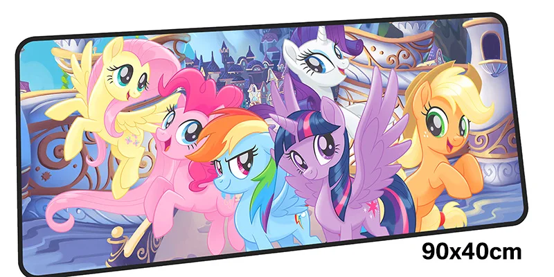 Коврик для мыши my little pony, геймер, 900x400 мм, коврик для мыши, игровой коврик для мыши, лучший продавец, коврик для мыши, стол для компьютера, аксессуары для мыши - Цвет: Size 900x400X2MM