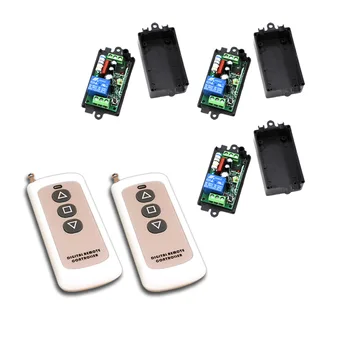 

Best Price AC220V 110V 1CH RF Wireless Remote Control Switch System Relays Receiver Remote Control Transmitter with 3Key