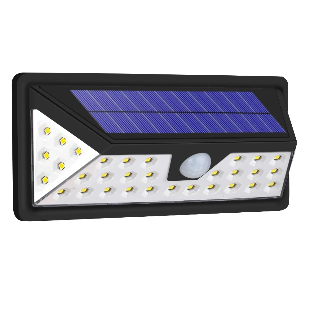 

EOYIZW Solar Wall Lights 20/37/54/118 LED Bright Security Light Motion Sensor Night Emergency Waterproof Outdoor Solar Light