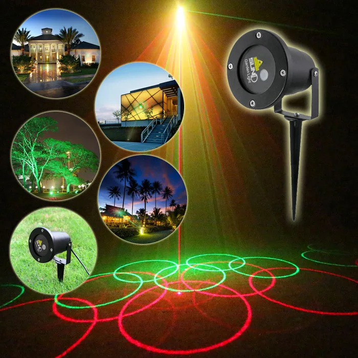 Laser Beleuchtung Aussen